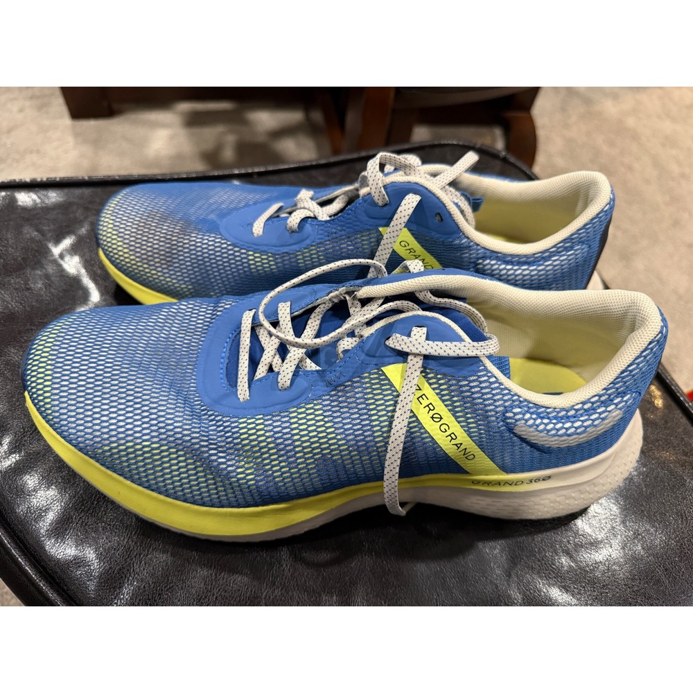 Cole Haan Zerogrand Outpace 2 Mens Running Shoes Blue Yellow C34927 Size 11M